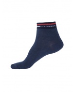 Jockey Navy Melange Ankle Socks