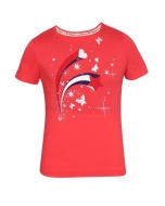 Jockey Hibiscus Girl's Graphic T-Shirt