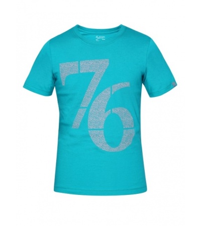 Jockey Deep Atlantis Print 24 Boys Printed T-Shirt-Ocean Blue-5-6 Yrs