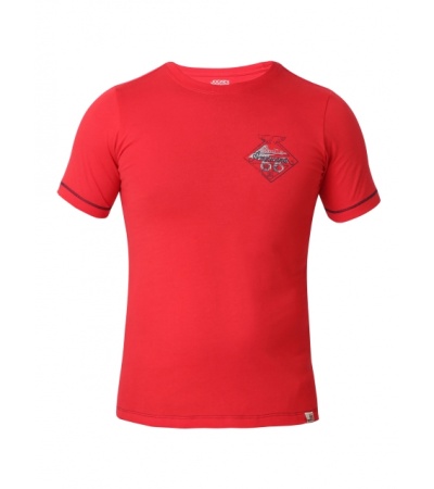 Jockey Team Red Print24 Boys T-shirt-Passion Red-11-12 Yrs