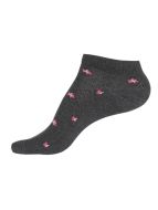 Jockey Charcoal Melange Low Show Socks