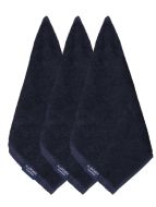 Jockey Navy Face Towel Pack of 3