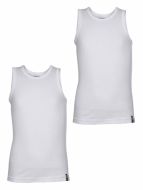 Jockey White Boys Vest Pack of 2
