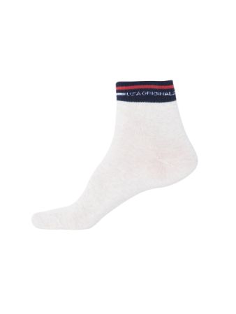 Jockey Cream Melange Ankle Socks