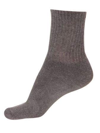 Jockey Charcoal Melange Men Crew Socks