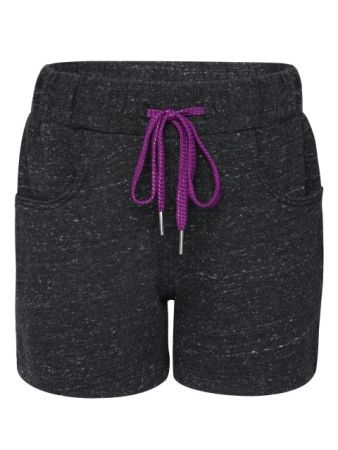 Jockey Black Snow Melange Girls Shorts