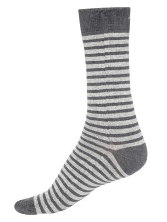Jockey Charcoal Melange Crew Socks