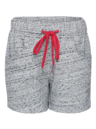 Jockey Grey Snow Melange Girls Shorts-Grey-9-10 Yrs