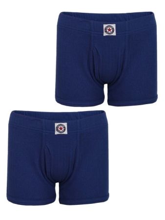 Jockey Mid Blue Boys Trunk Pack of 2