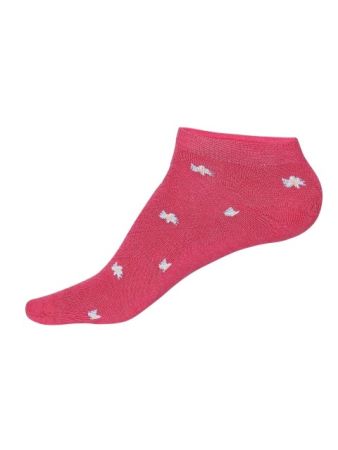Jockey Raspberry Melange Low Show Socks
