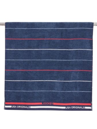 Jockey Ink Blue Grindle Bath Towel