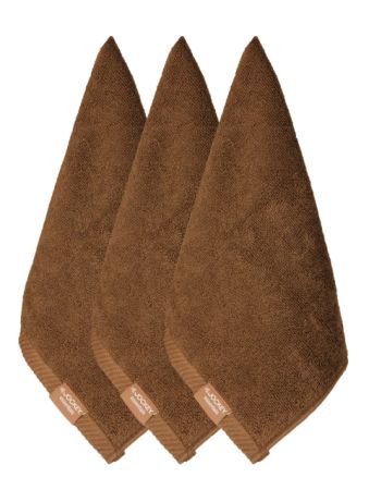 Jockey Chocolate Face Towel Pack of 3