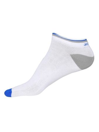 Jockey White & Rich Royal Blue Men Low Show Socks
